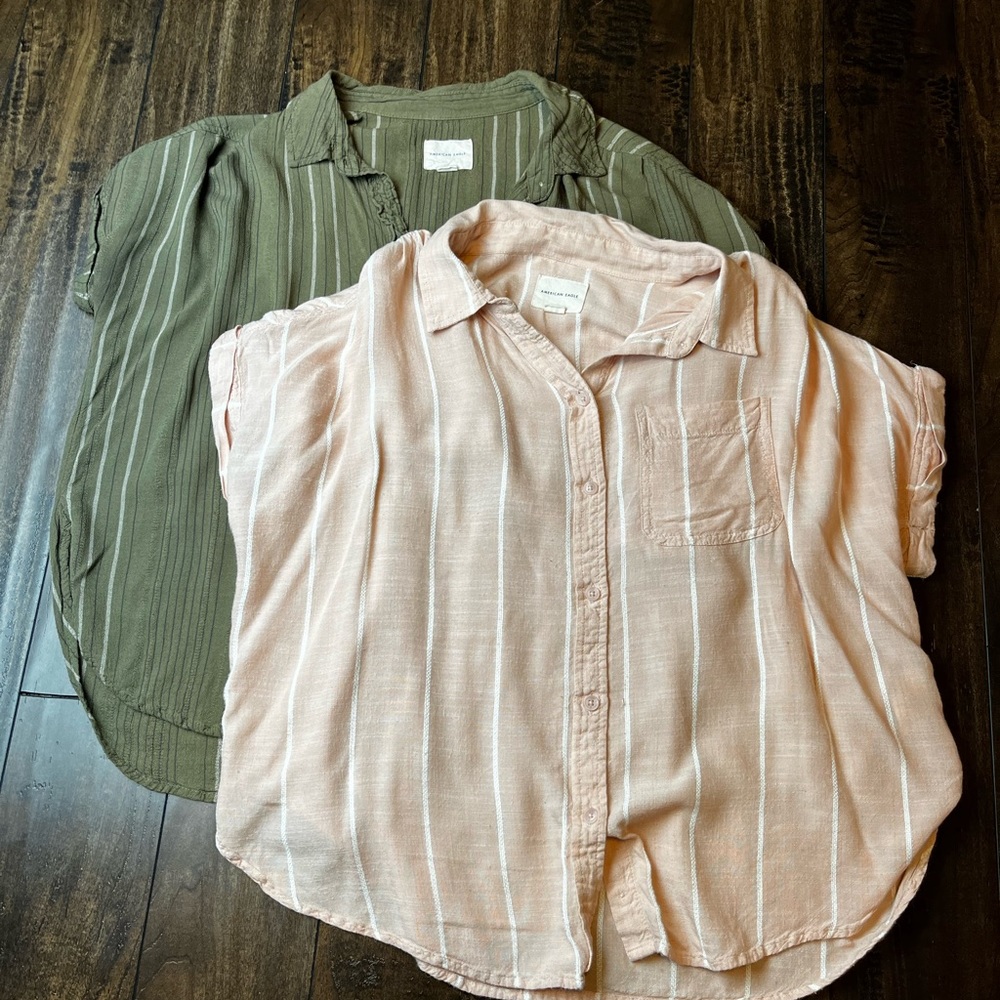 American Eagle button shirt Bundle